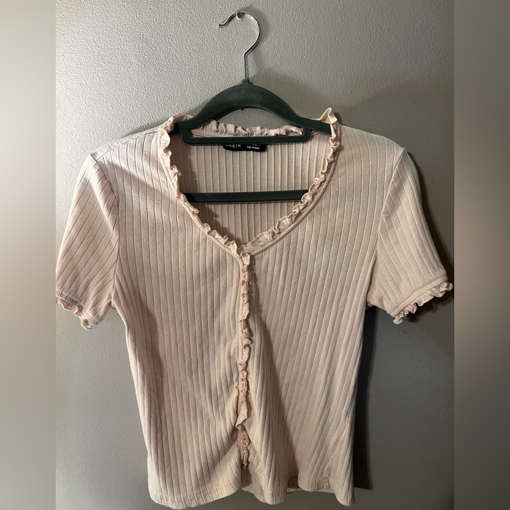 Pink Shein Top.